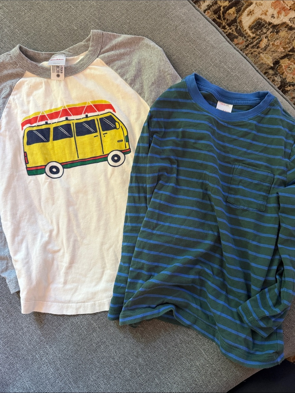 Hanna Andersson 2 Long-Sleeve Tee’s